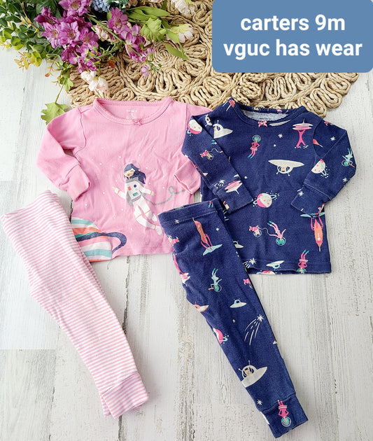 carters astronaut space pj