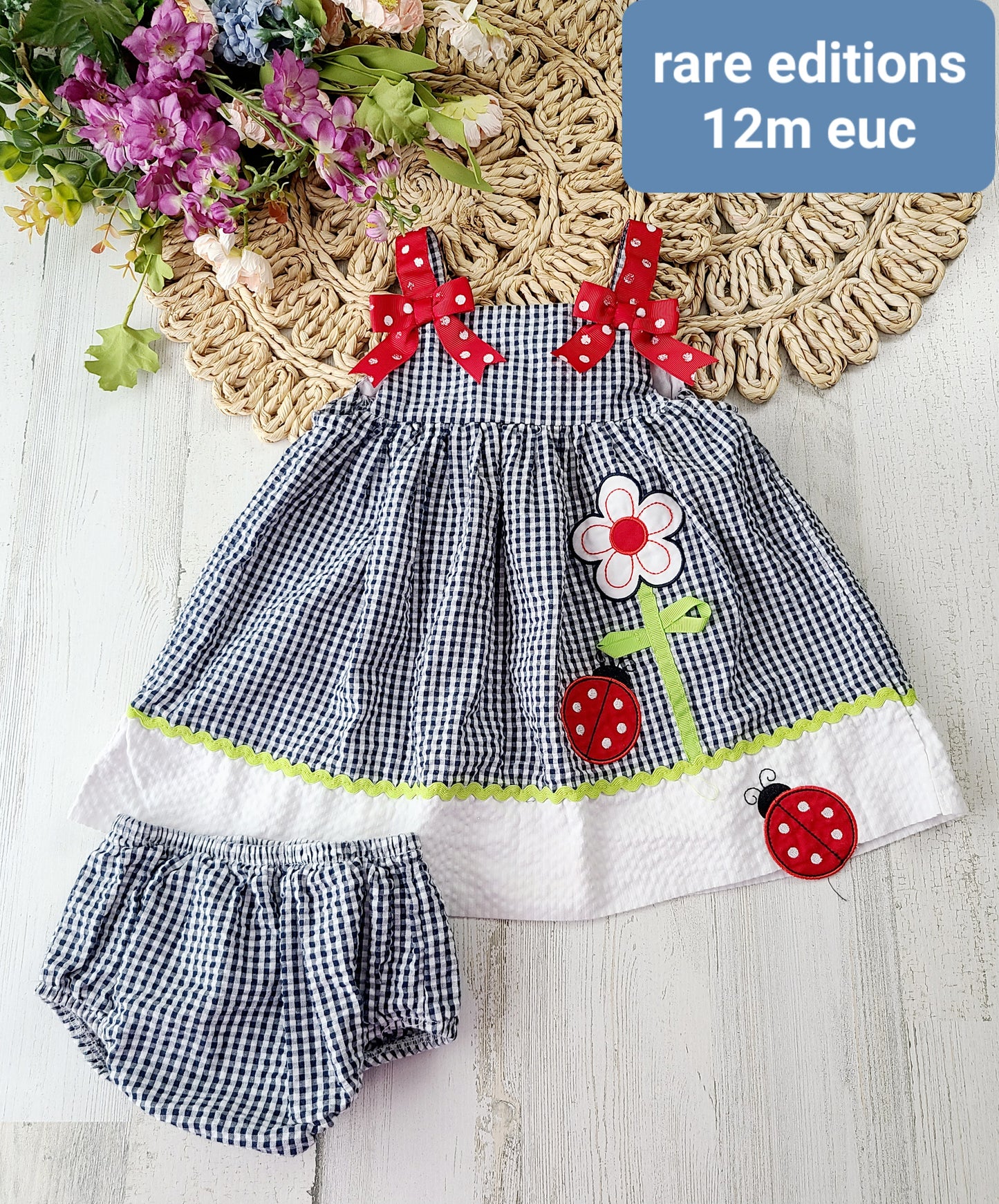rare editions ladybug dress