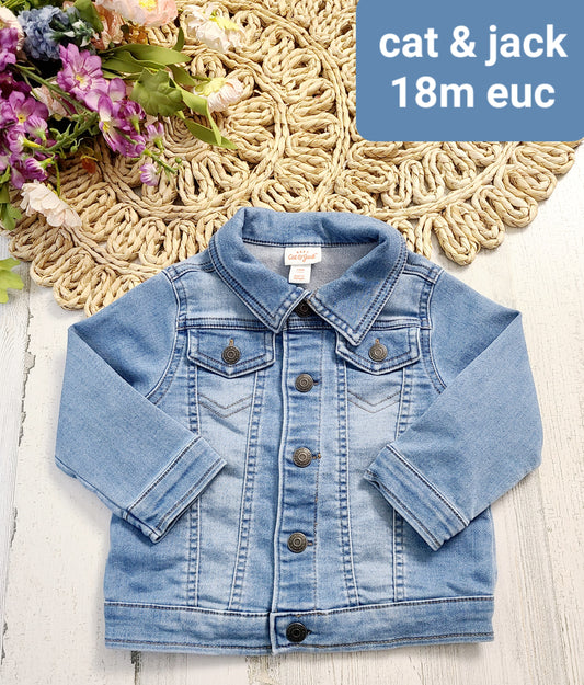 jean jacket cat & jack