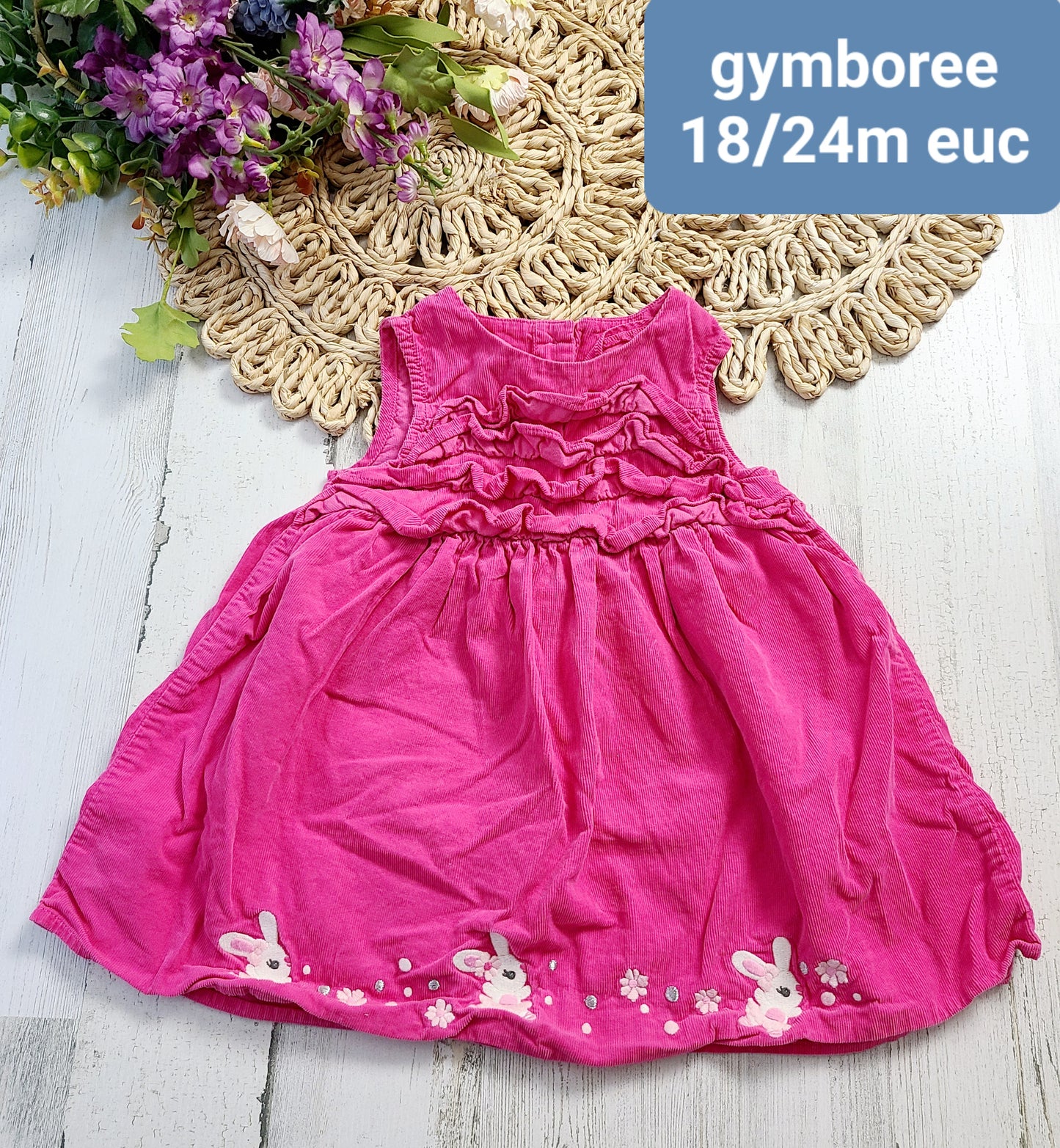 gymboree bunny dress