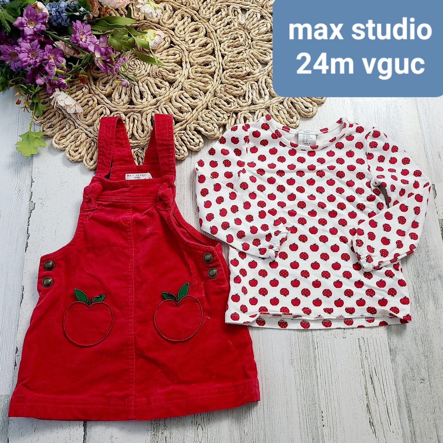 max studio apple outfit