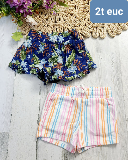 2t stripe flower bottoms