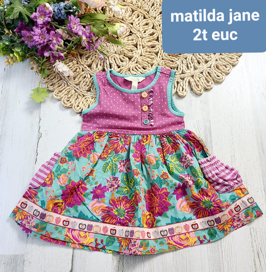 matilda jane fushia and aqua