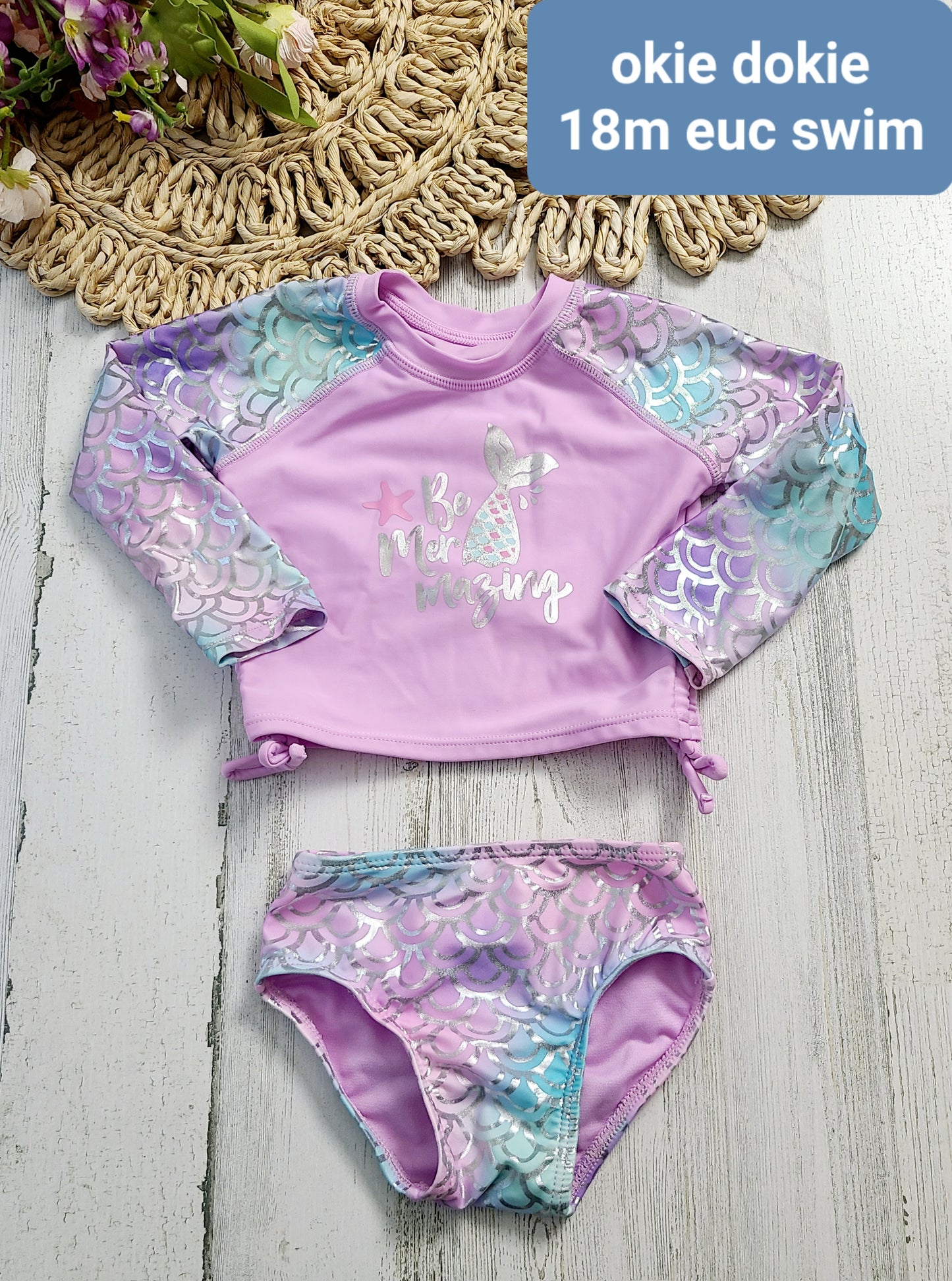 okie dokie mermaid swimsuit
