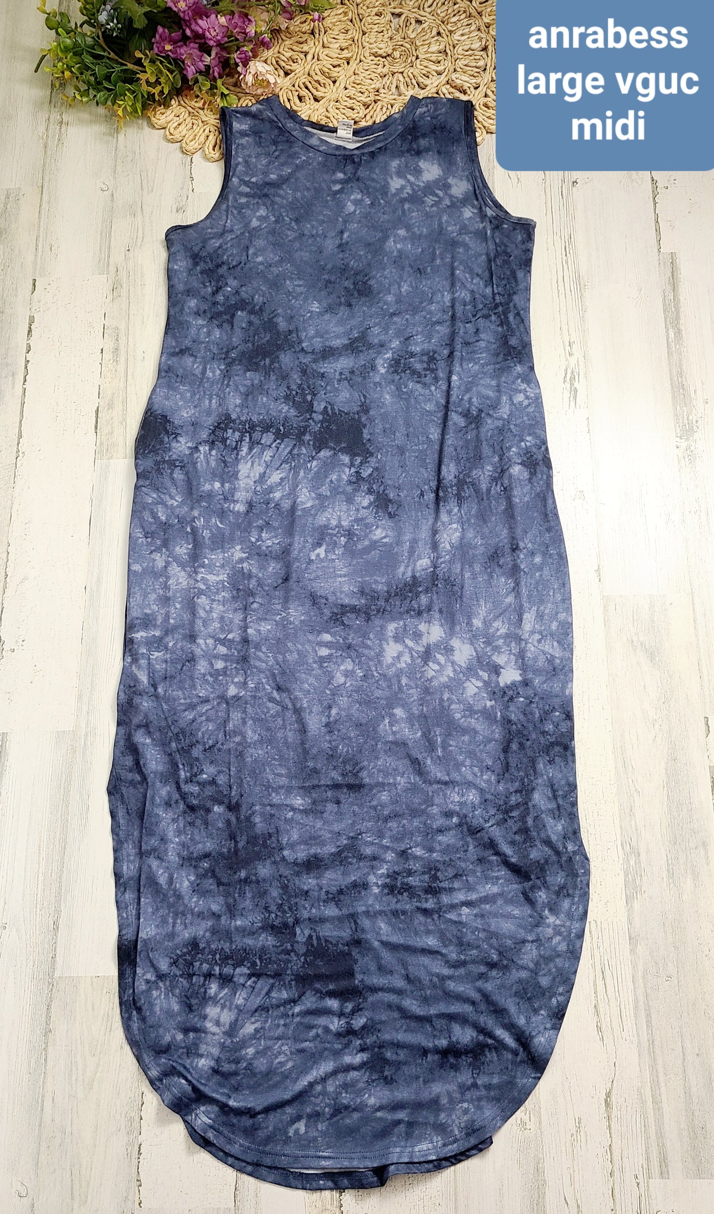 anrabess midi blue dress