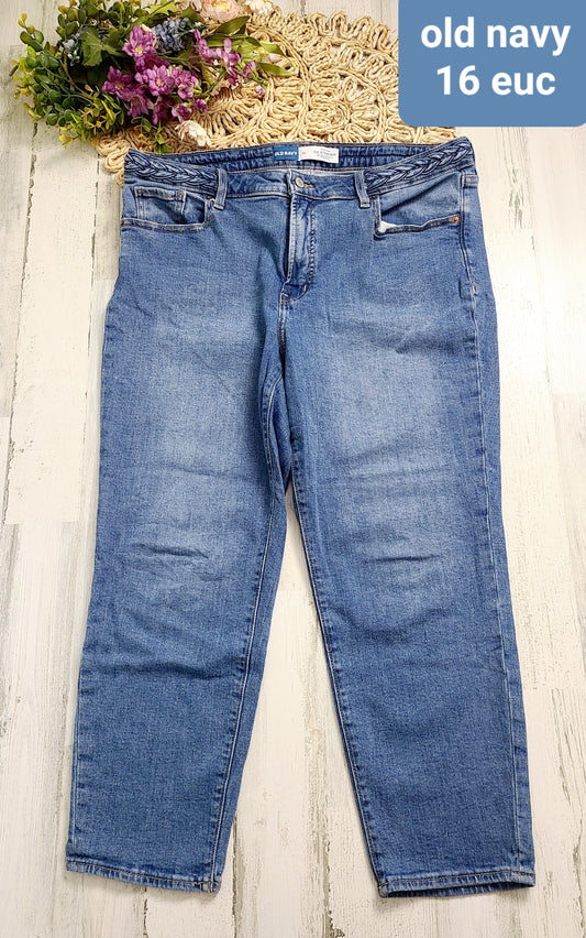 old navy 16 jeans straight