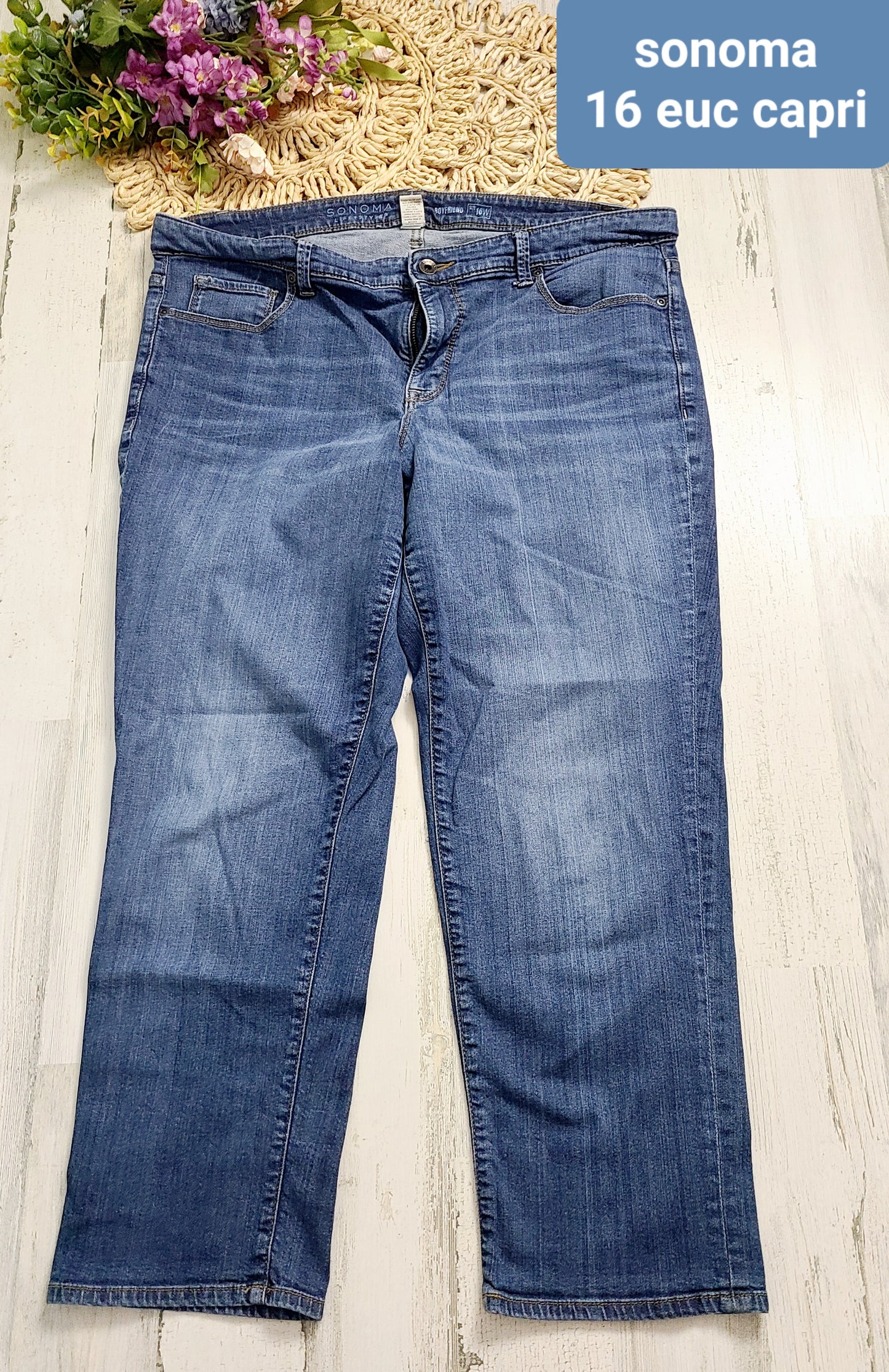 sonoma capri jeans