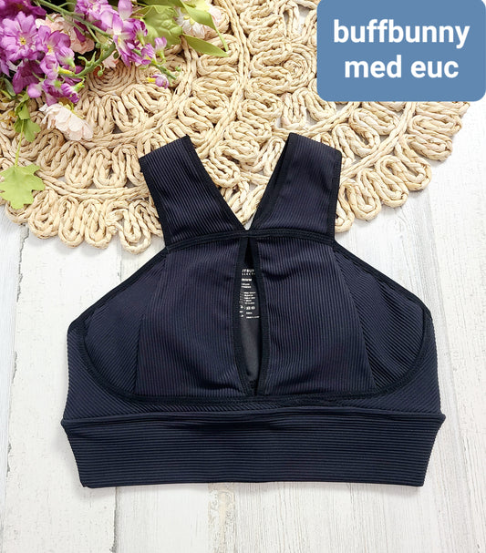 buffbunny front slit sports bra