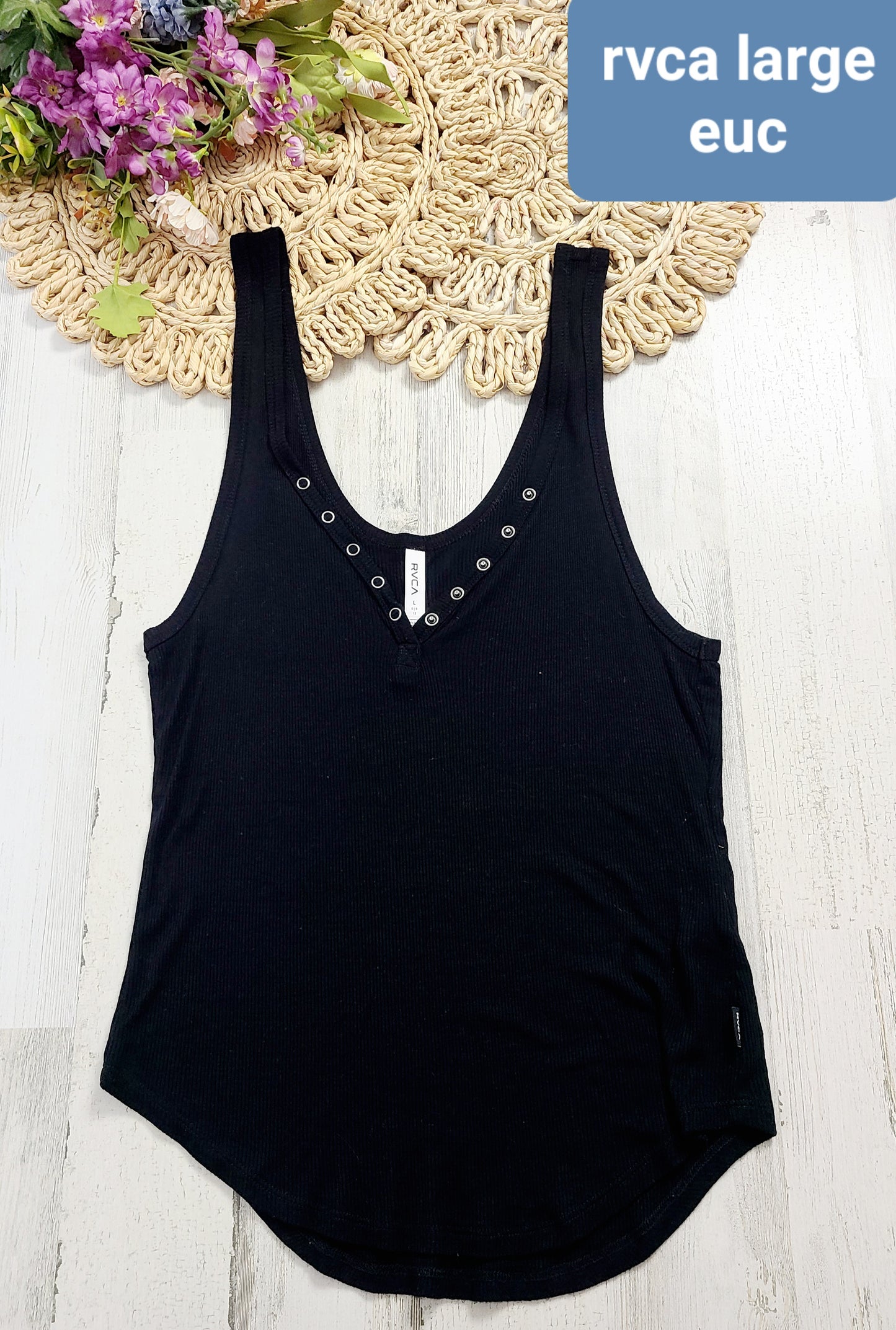 rvca black tank