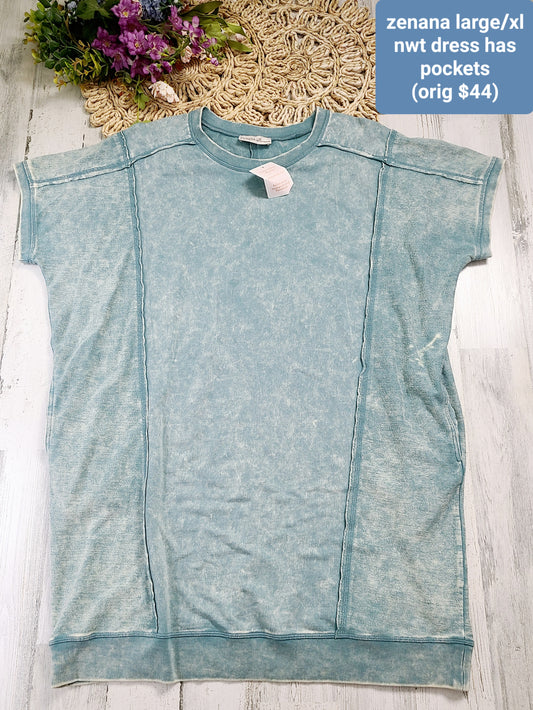 new zenana slouchy dress
