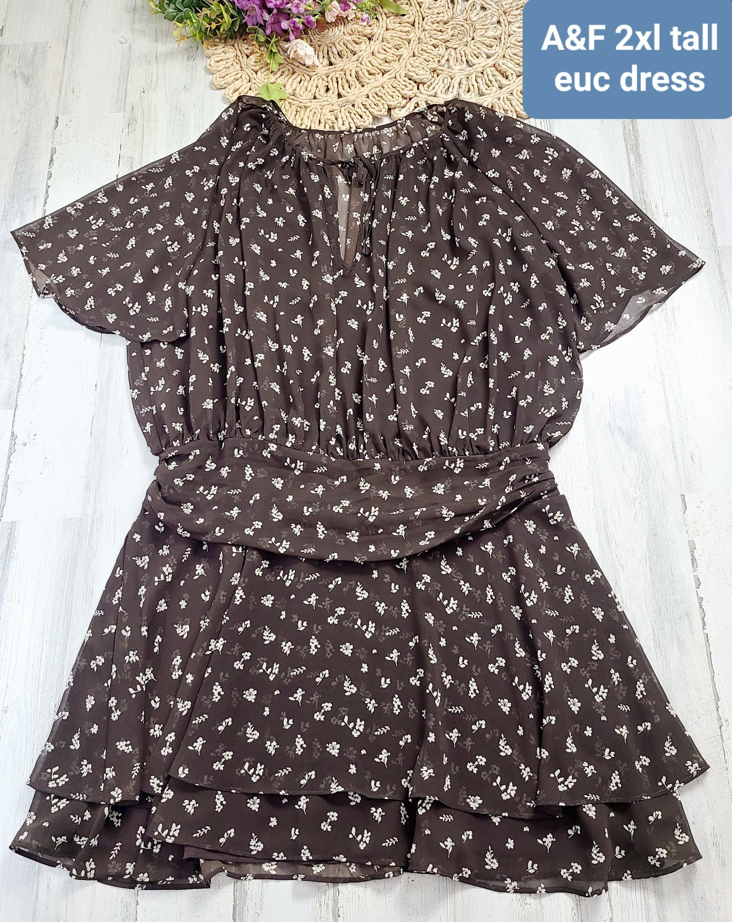 a&f 2xl tall dress