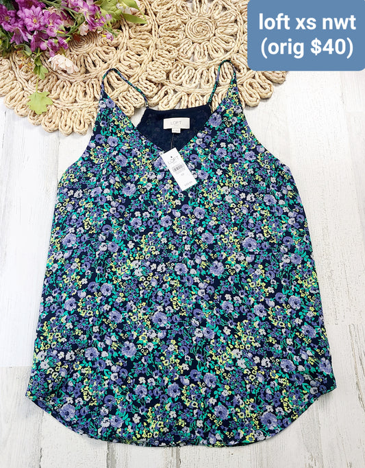 loft new tank floral