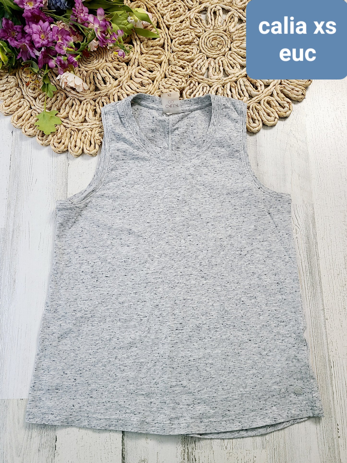 calia heather gray tank
