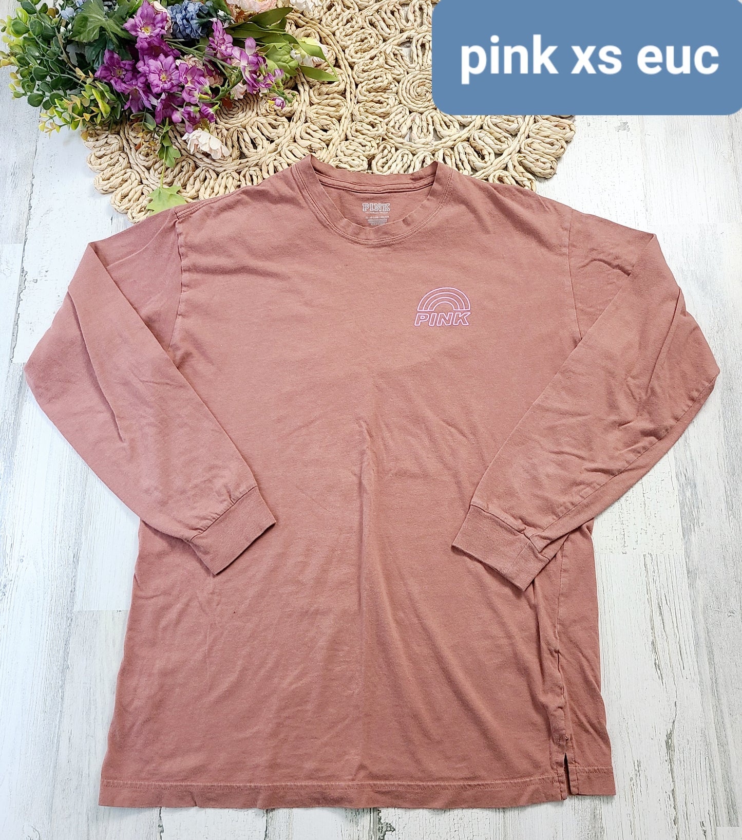 pink long sleeve soft
