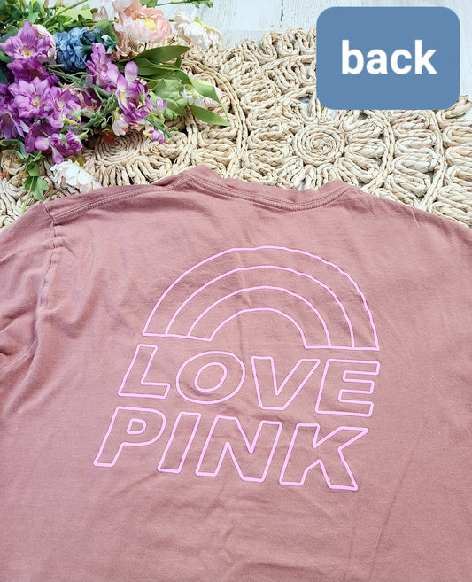 pink long sleeve soft