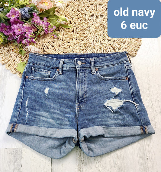 old navy cuff shorts