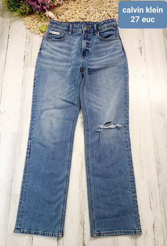 calvin klein straight leg