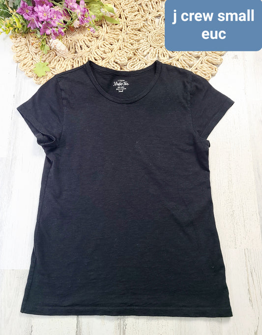 jcrew black basic