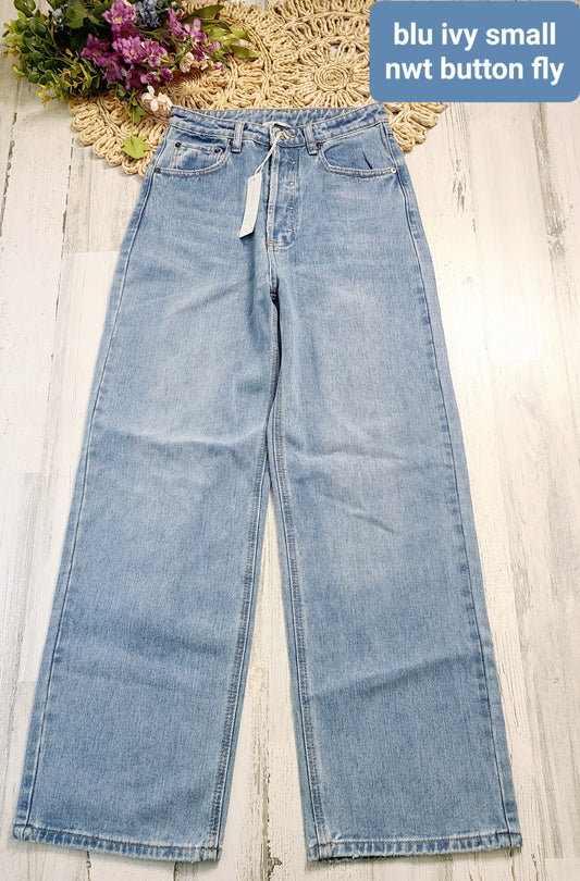 new blu ivy button fly jeans