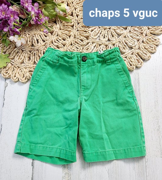chaps bright green shorts