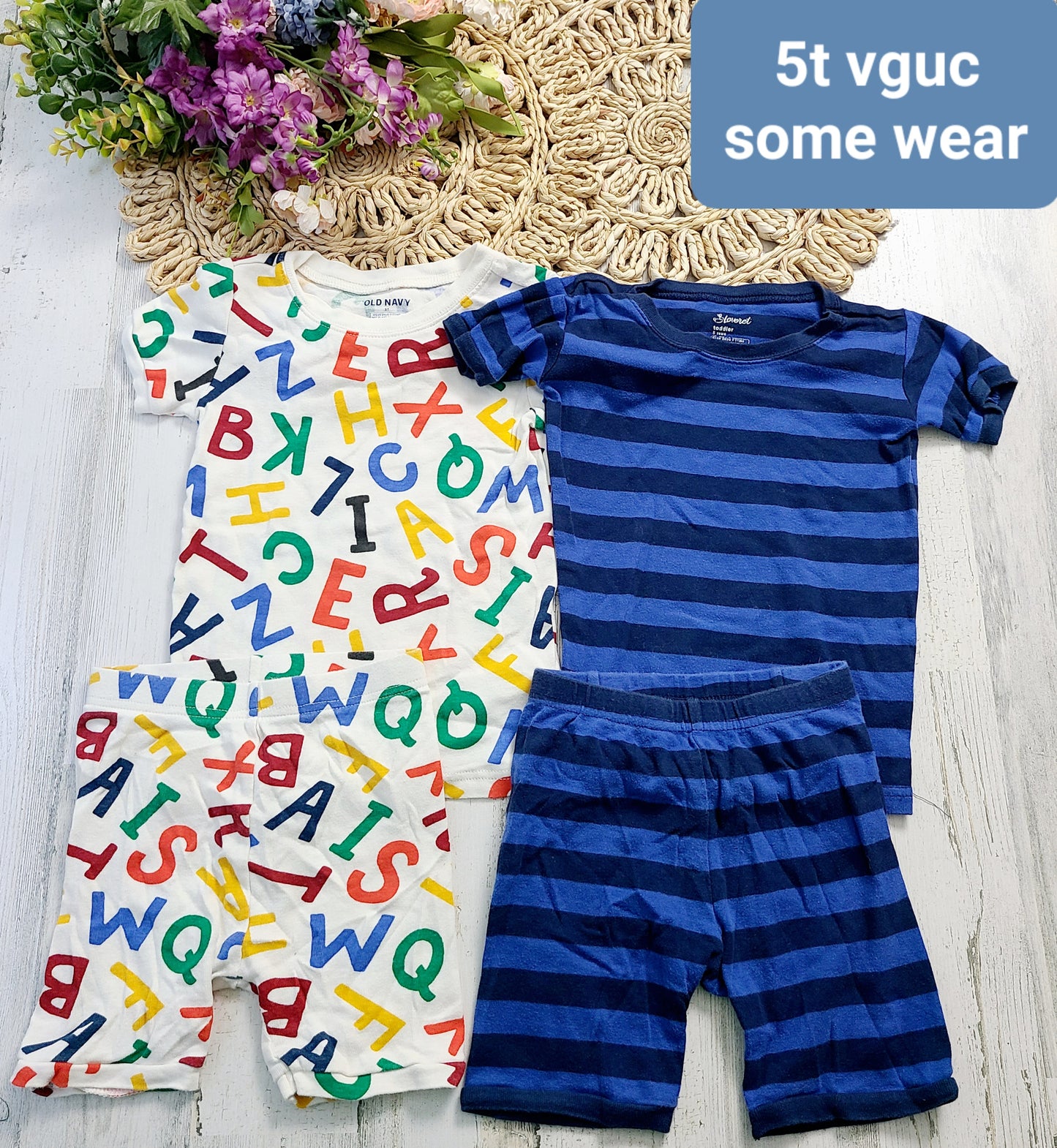 alphabet and stripe