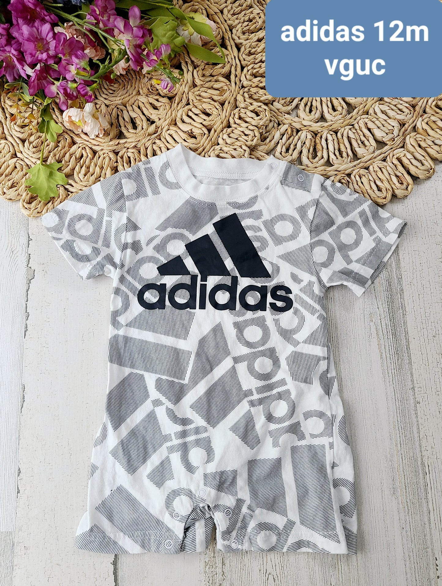 adidas romper boys