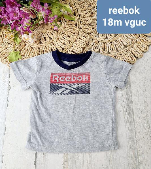 reebok 18m gray tee
