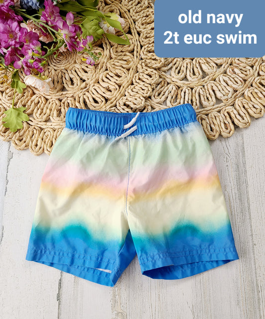 old navy swim trunks boys ombre