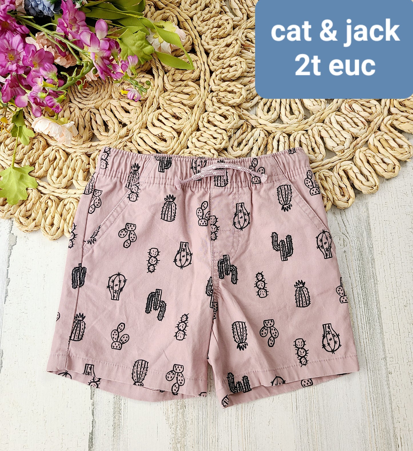 cat & jack cactus shorts