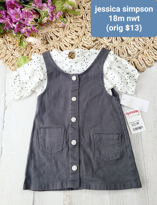 new jessica simpson dress with tee