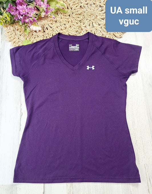 under armour purple tee