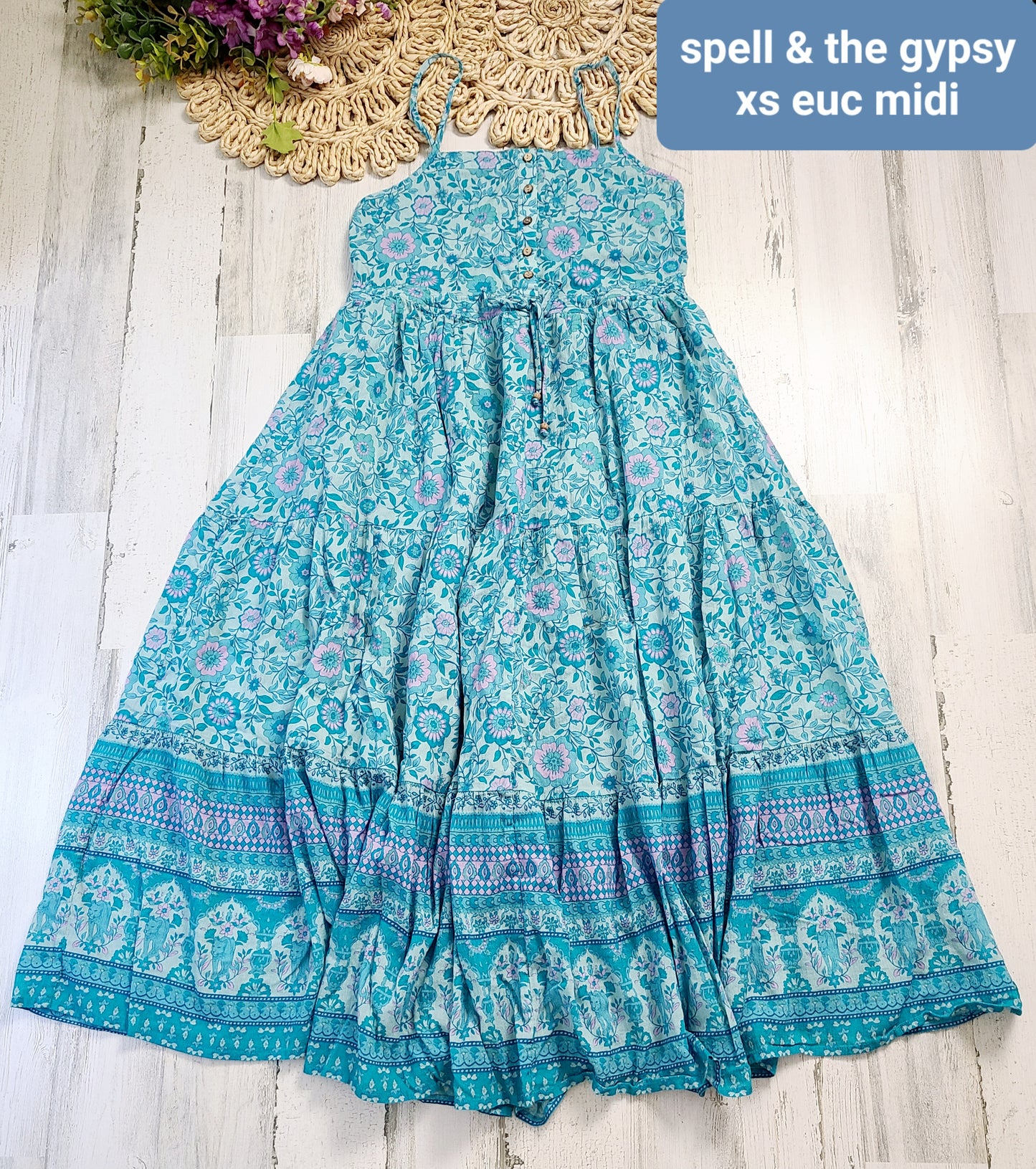 spell and the gypsy midi dress