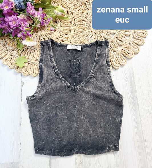 zenana acid wash crop tank