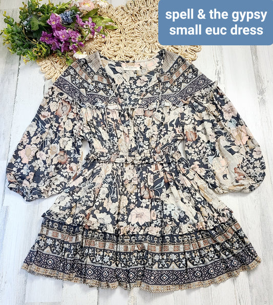 spell & the gypsy long puff sleeves