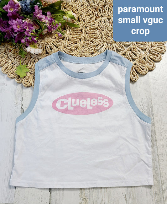 clueless crop tank