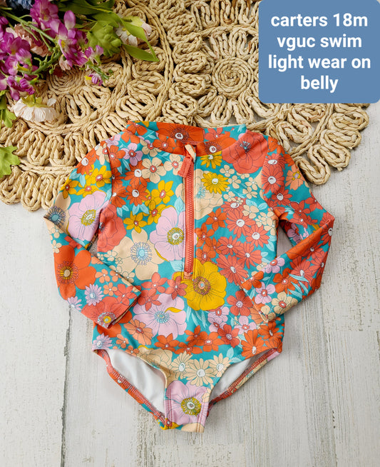 vguc long sleeve carters swimsuit