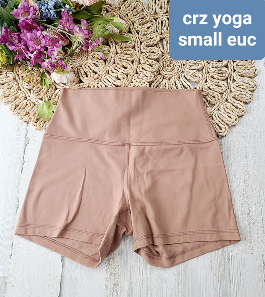 crz yoga spandex tan