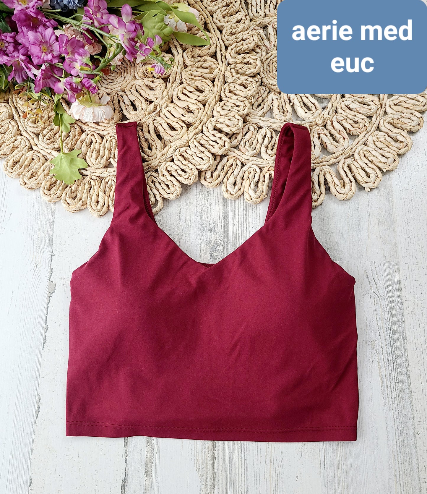 aerie red active crop