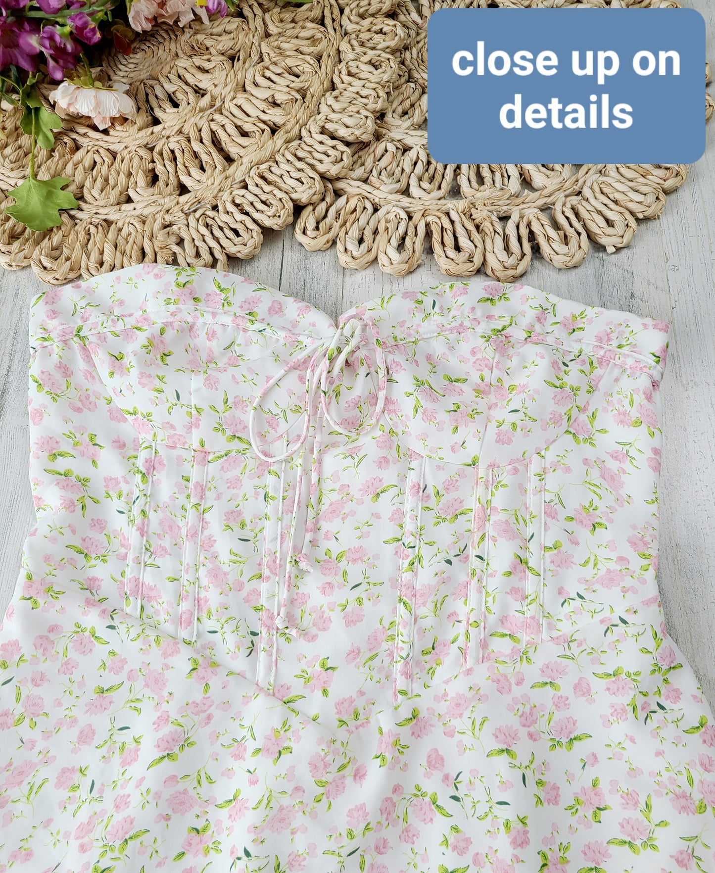 papermoon strapless dress