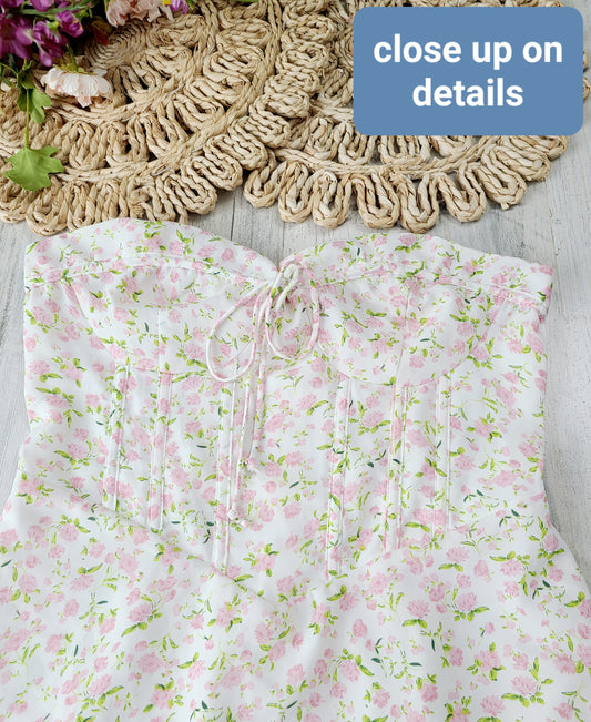 papermoon strapless dress
