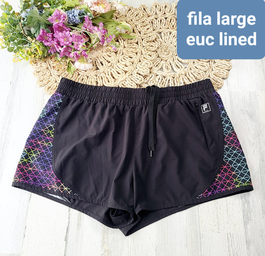 fila large shorts