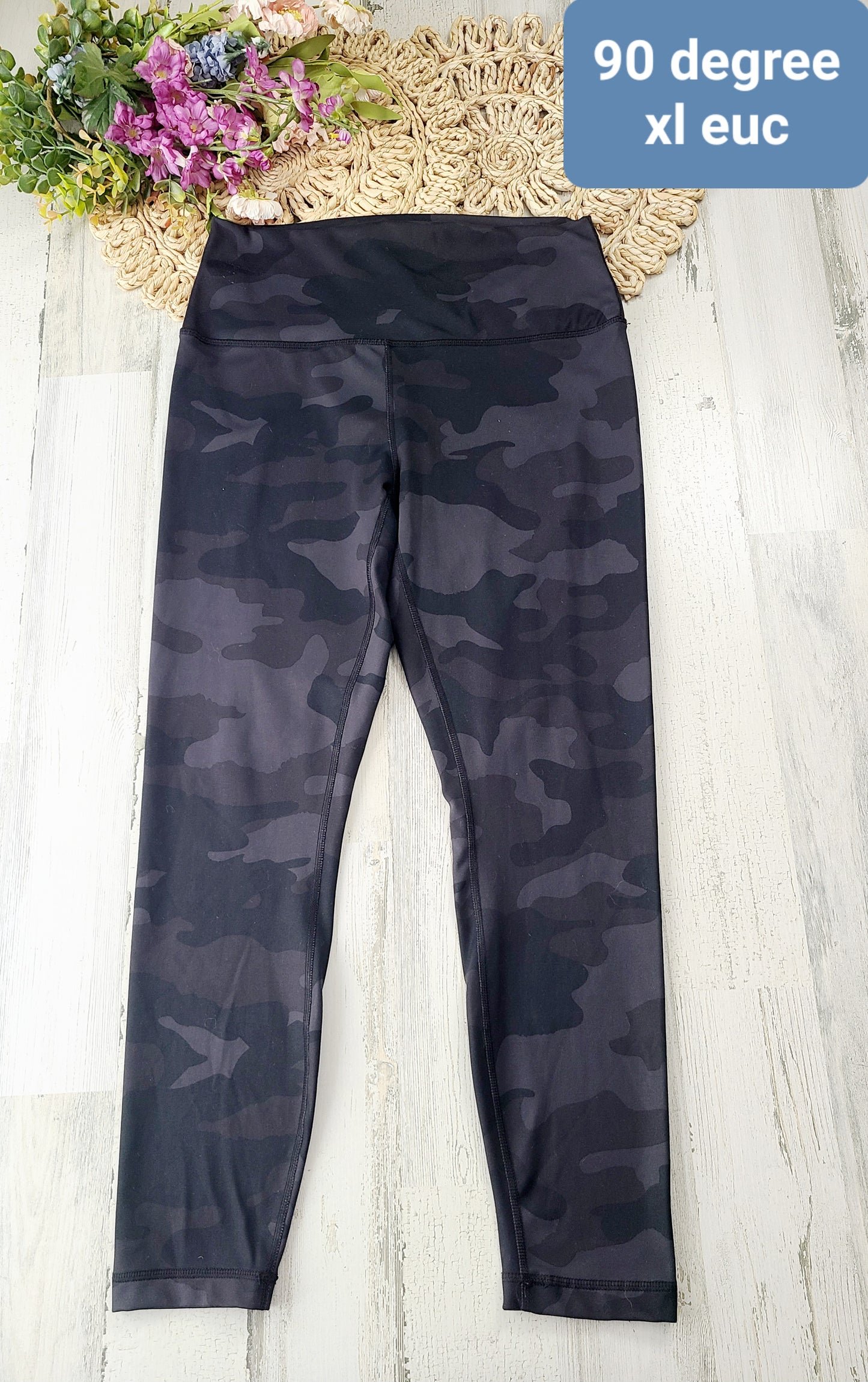 90 degree camo leggings xl