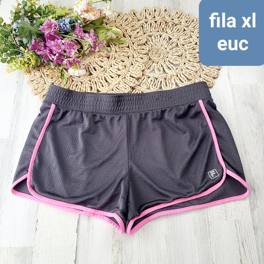 fila gray pink trim