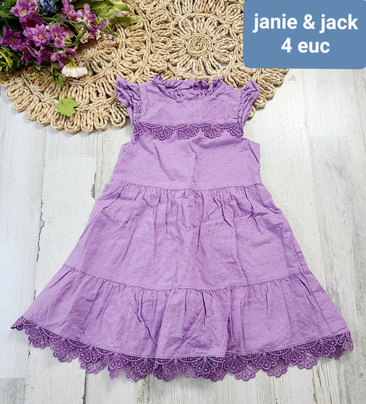 janie and jack purple dress