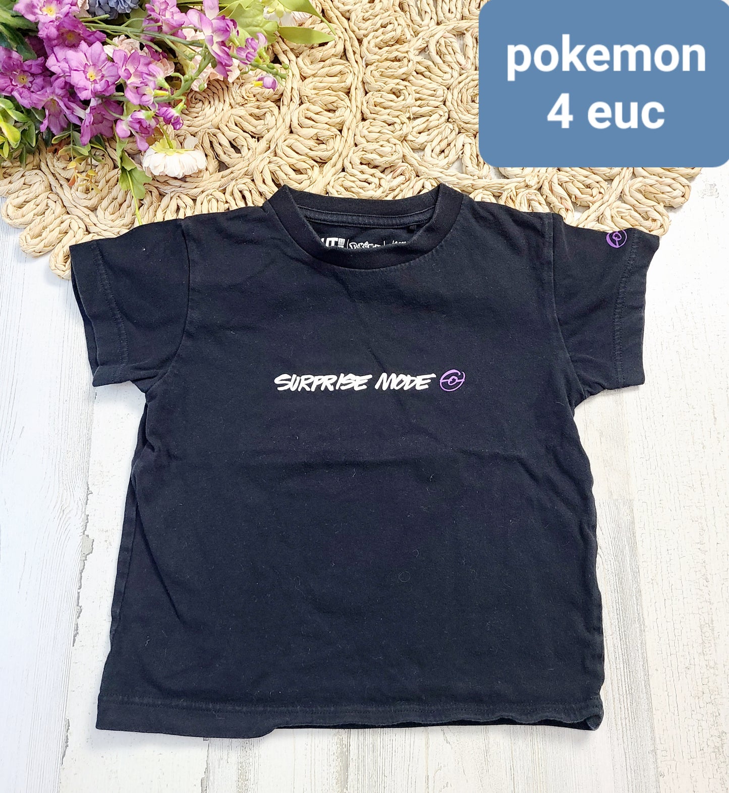 pokemon black tee