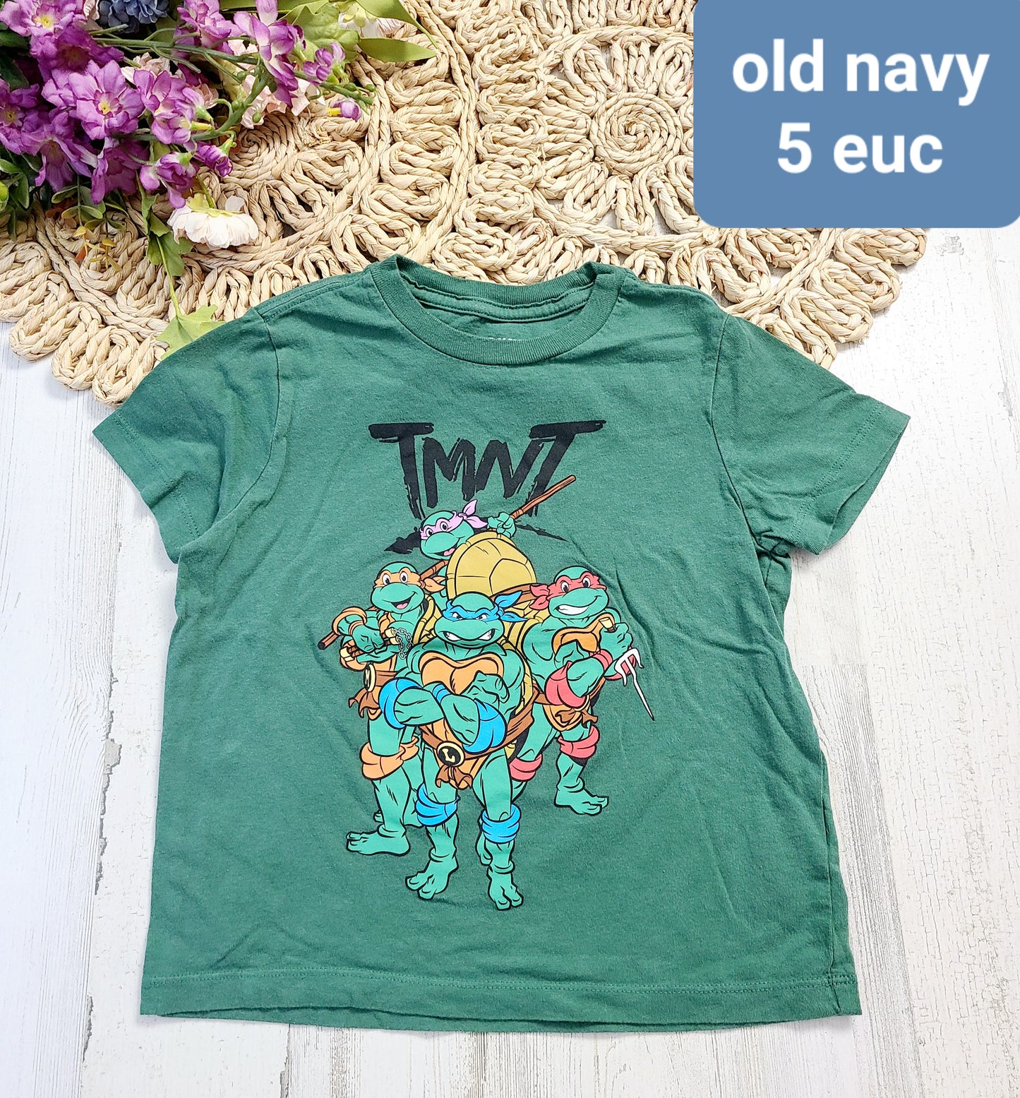 old navy ninja turtle tee 5t