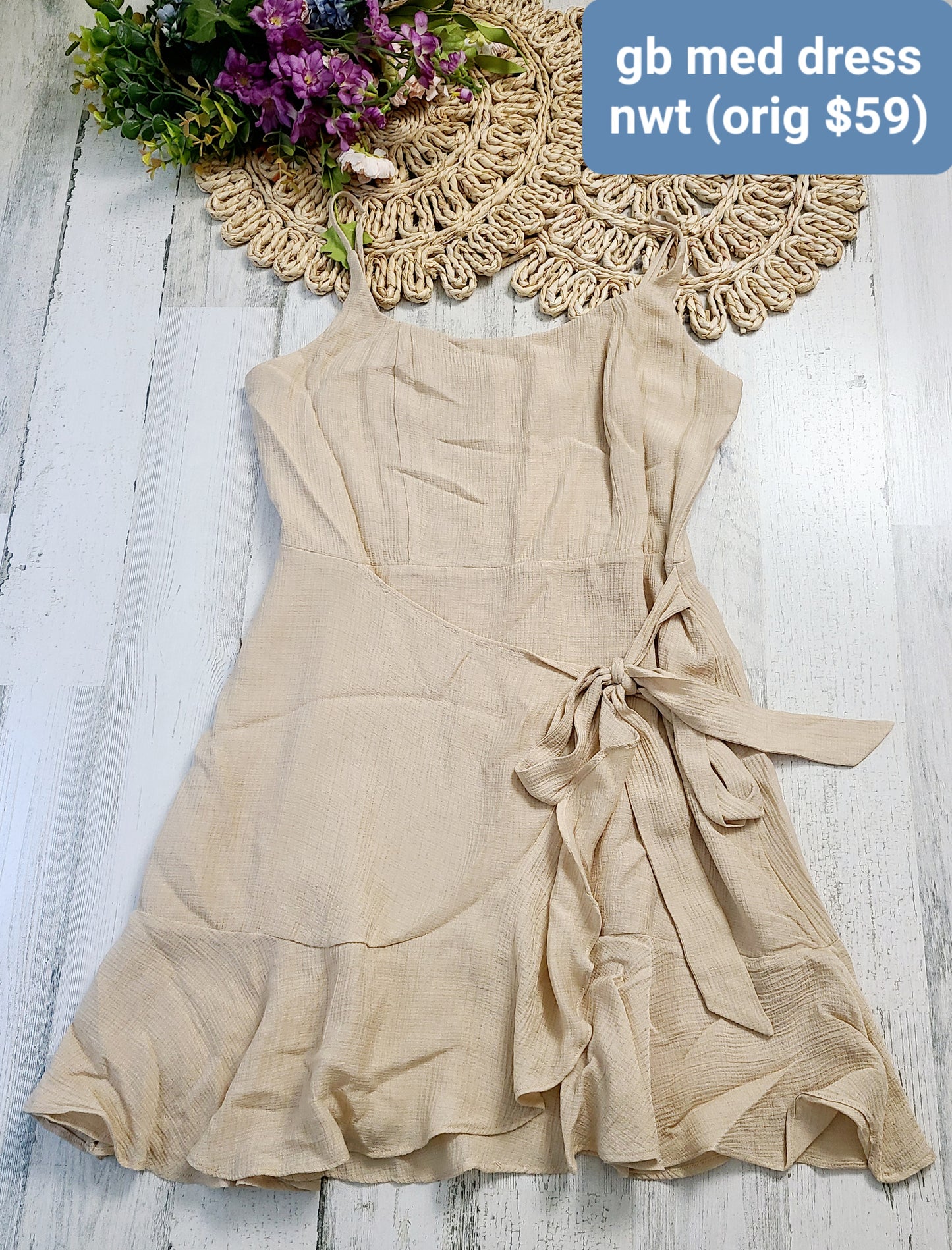 new gb wrap dress