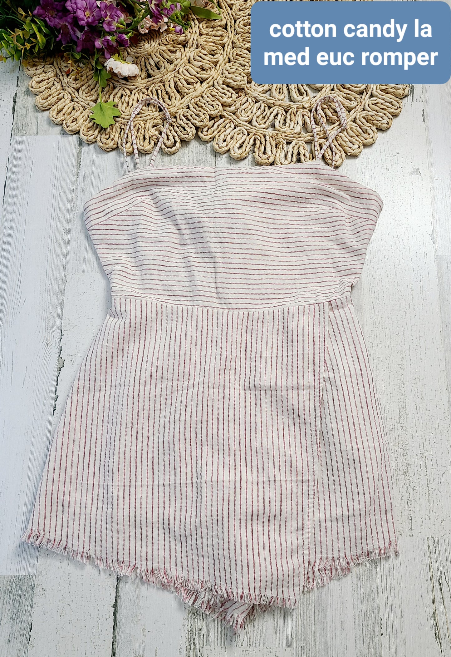 cotton candy romper