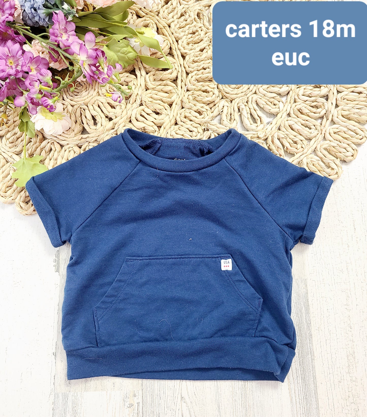 carter short sleeve crew