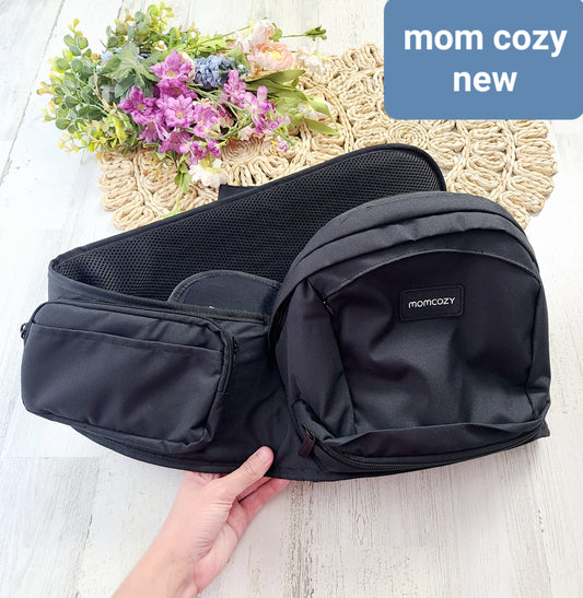 new mom cozy hip seat carrier and bag